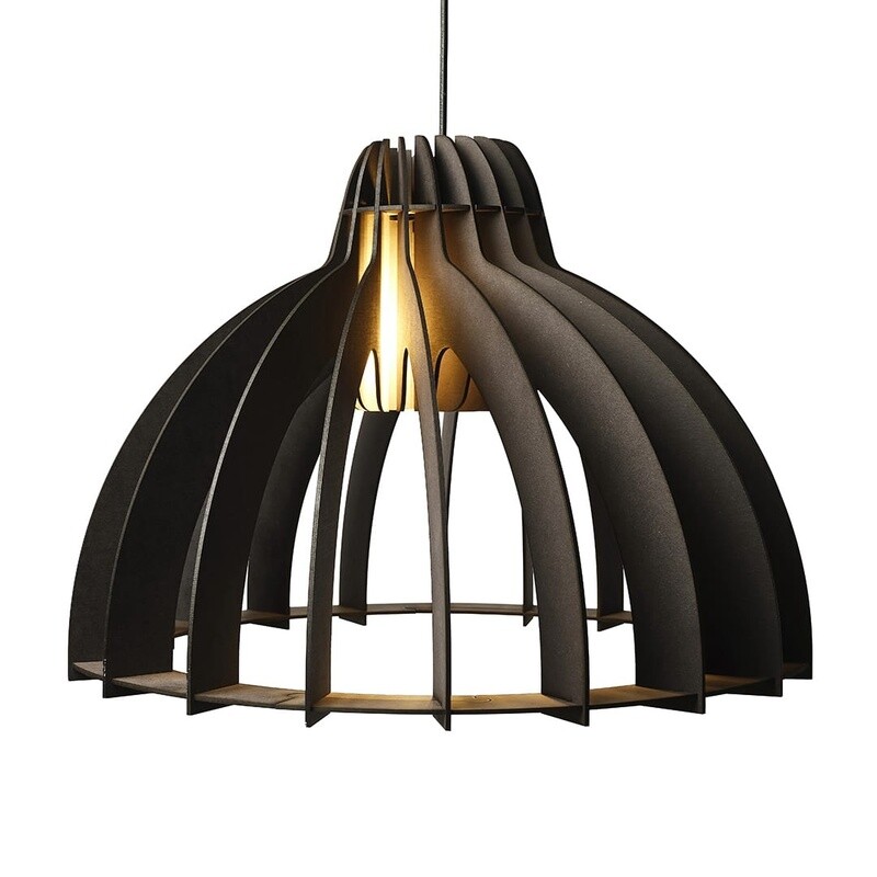 VAN TJALLE &amp; JASPER Granny Smith hanglamp black
