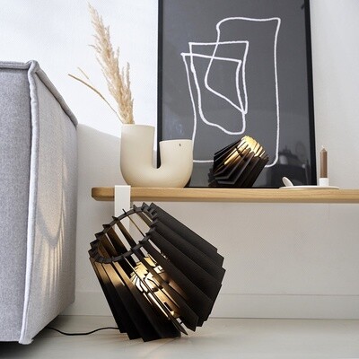 VAN TJALLE & JASPER Spot-nik vloerlamp Black