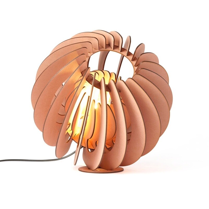 VAN TJALLE &amp; JASPER William Shakesphere vloerlamp Aged Pink