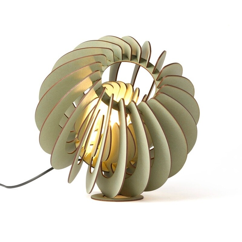 VAN TJALLE &amp; JASPER William Shakesphere vloerlamp Dirty Mint