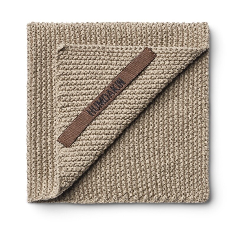HUMDAKIN Organic Knitted Vaatdoek Oak