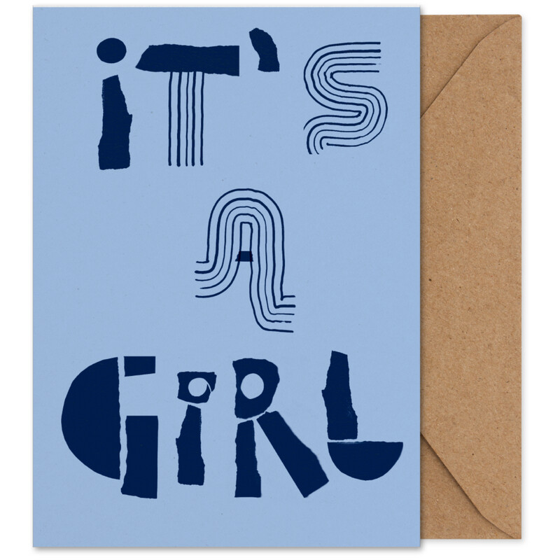 MADO Art card It&#39;s A Girl