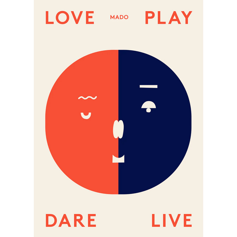 MADO Two Faces 30X40cm