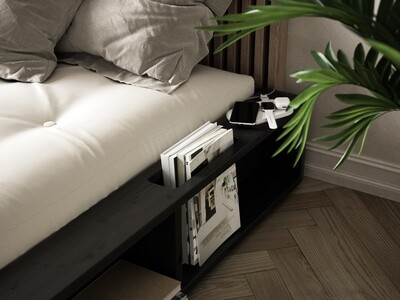 KARUP DESIGN Ziggy Bed bruin gelakt