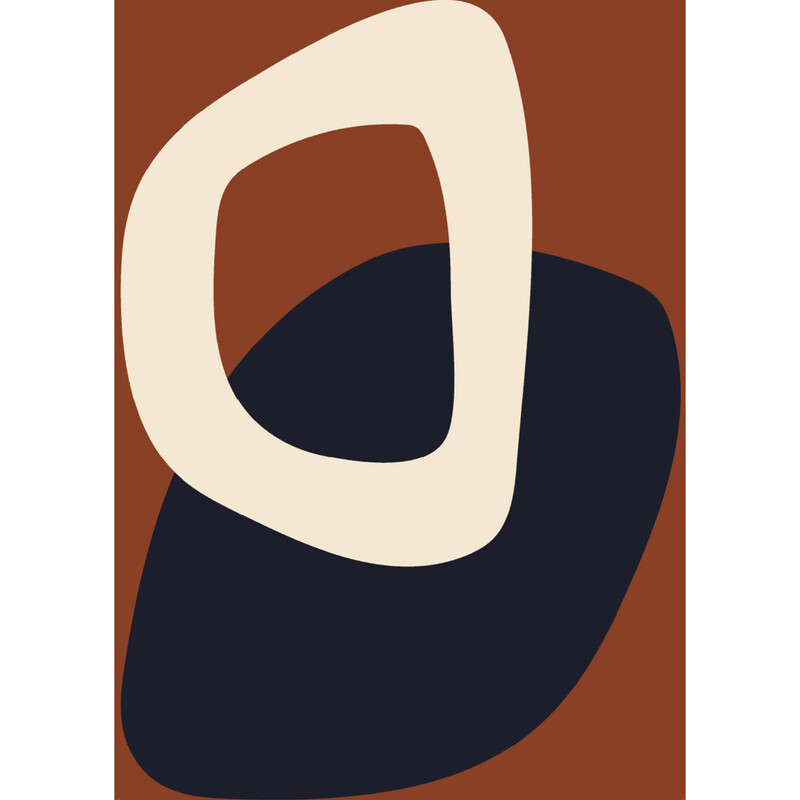 PAPER COLLECTIVE poster Solid shapes 02 30X40cm