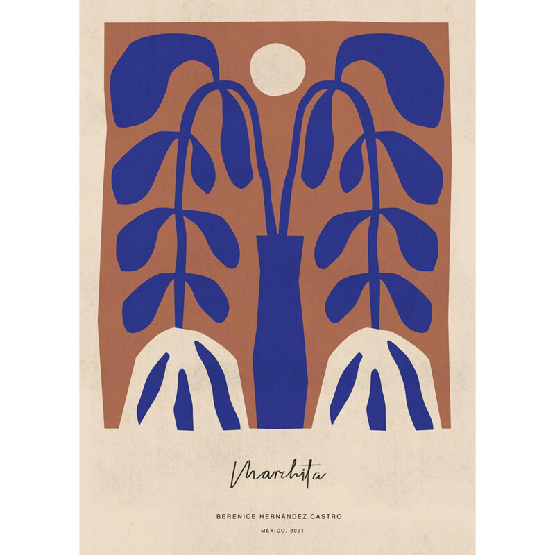 PAPER COLLECTIVE poster Marchita 50X70cm