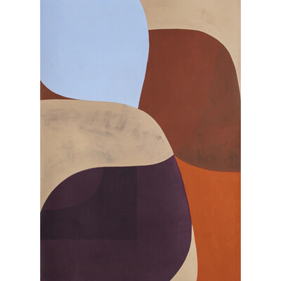 PAPER COLLECTIVE poster Painted Shapes 02 50X70cm
