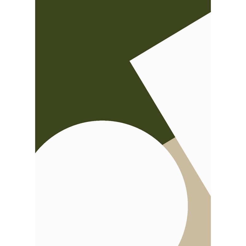 PAPER COLLECTIVE poster Simple Forms III 30X40cm