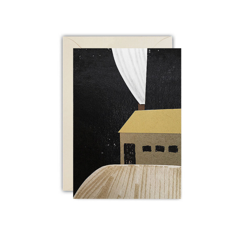 ESTHER SCHUIVENS Smoke postcard gevouwen 10x15cm