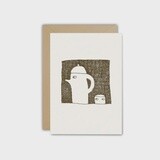 TED &amp; TONE ansichtkaart 10x15cm Tea &amp; cup