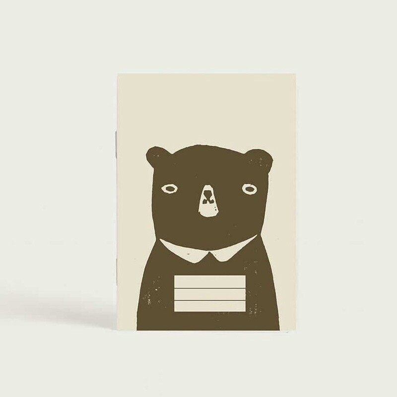TED &amp; TONE Mr. Bear notebook 10x15cm