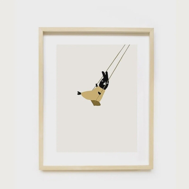 TED &amp; TONE poster Swing A4