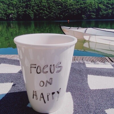 HELEN B beker focus on happy