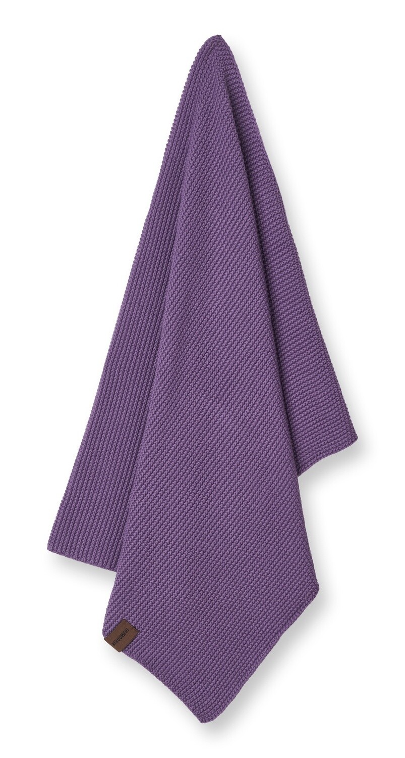 HUMDAKIN Organic Knitted handdoek Lilac