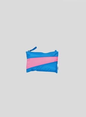 SUSAN BIJL Pouch Wave-Fluo Pink Small