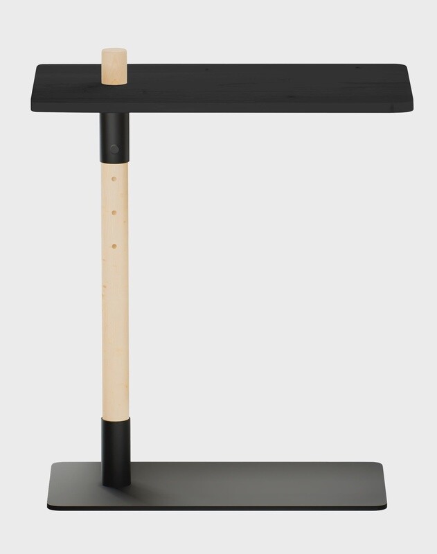 KARUP DESIGN tafel ADJUST zwart gelakt