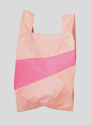 SUSAN BIJL Shoppingbag Tone-Fluo Pink Large