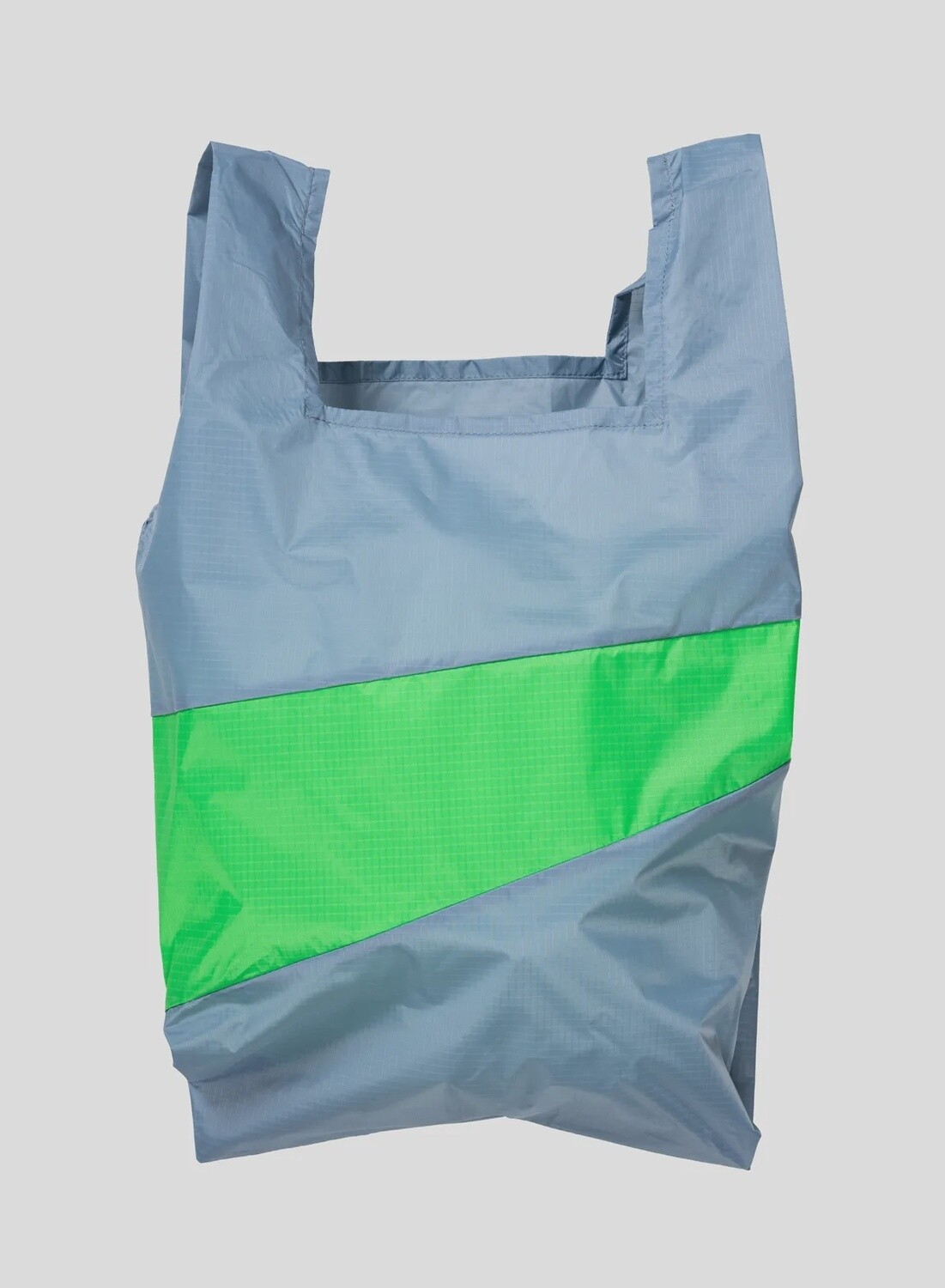 SUSAN BIJL Shoppingbag Fuzz-Greenscreen Large