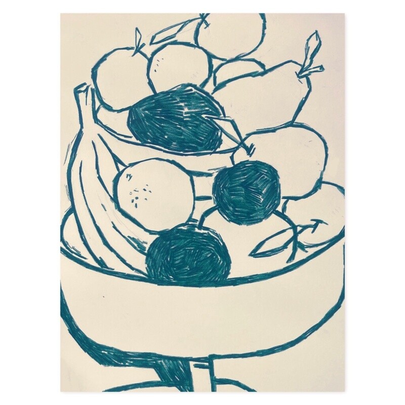 ATELIER AHA Poster #5 Fallen Fruit 50x70cm