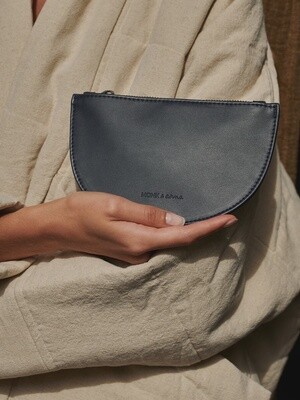 MONK &amp; ANNA Moon Wallet Grain Midnight
