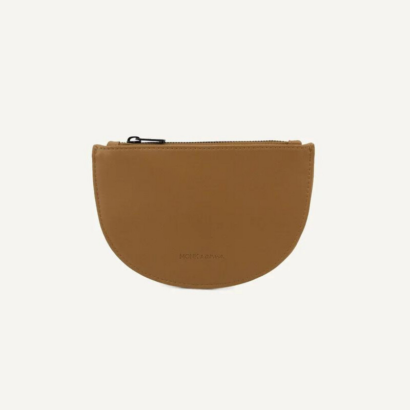 MONK & ANNA Moon Wallet Grain Peanut MONK & ANNA Moon Wallet Grain Peanut