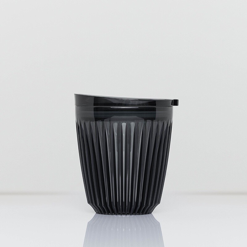 HUSKEE Renew cup met deksel 240ml Smoke
