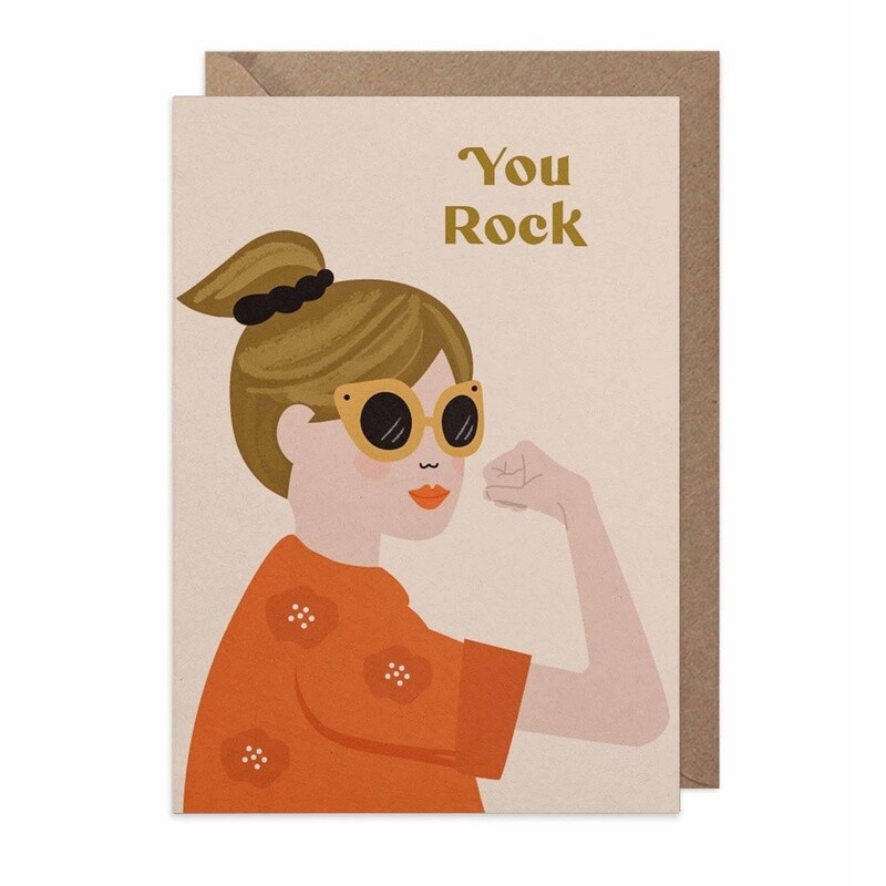 LITTLE OTJA postcard You Rock