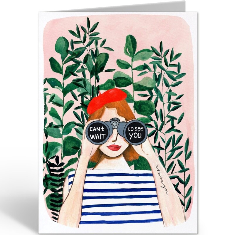 Postcard Can't wait to see you