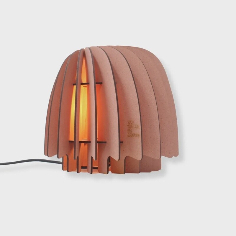 VAN TJALLE &amp; JASPER Toad Tafellamp Aged Pink