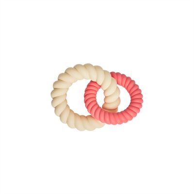 OYOY Bijtring Mellow Cherry Red / Vanilla