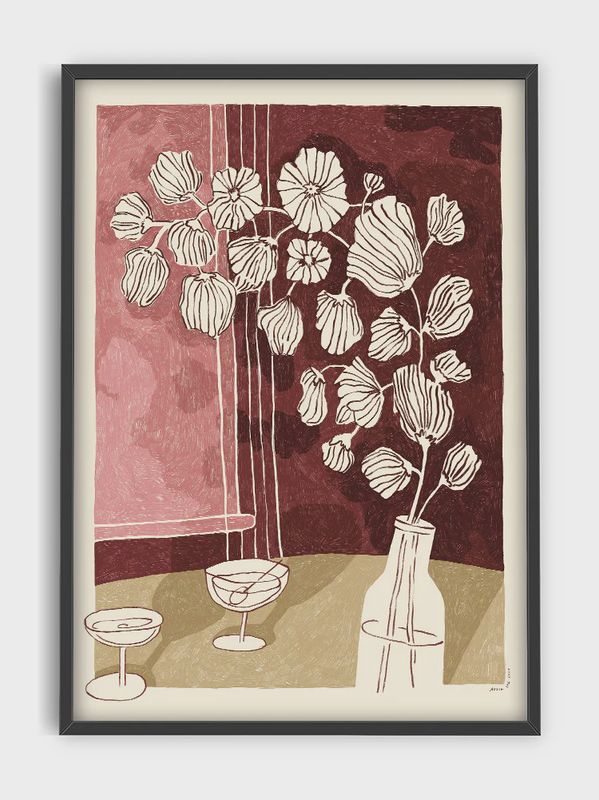 ATELIER AHA Poster Jazz Club 30x40cm