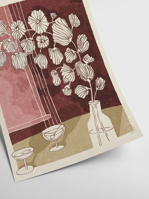 ATELIER AHA Poster Jazz Club 30x40cm