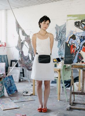 SUSAN BIJL Bum Bag black-black Small