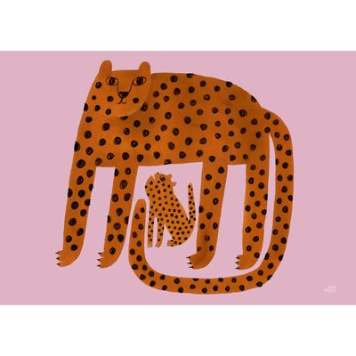 MADO poster Leopards 30X40cm