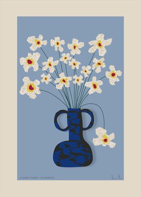 PAPER COLLECTIVE poster Flower Studies 70X100cm