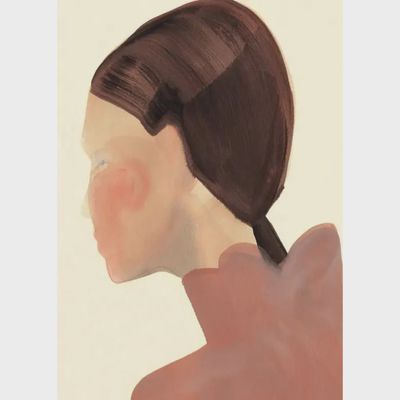 PAPER COLLECTIVE poster The Ponytail 30X40cm
