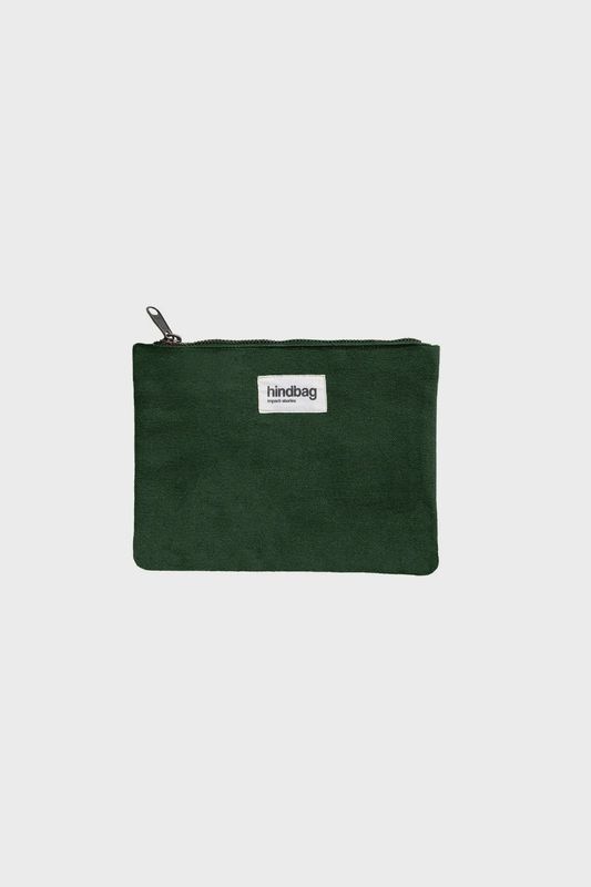 HINDBAG Lou Pouch forest green