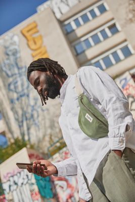 HINDBAG Olivia schoudertas olijf groen