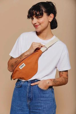 HINDBAG Olivia schoudertas roest