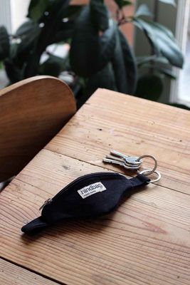 HINDBAG Come sleutelhanger zwart