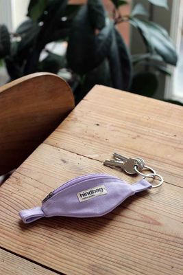 HINDBAG Come sleutelhanger lila