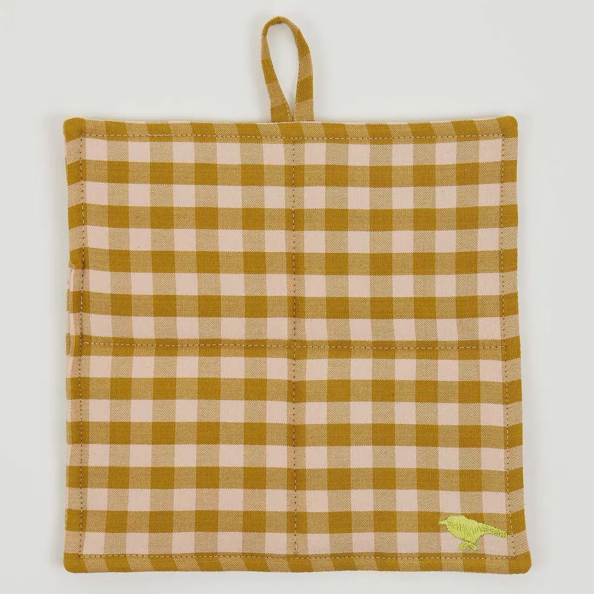 A WORLD OF CRAFT Pannenlap Maria pink / mustard