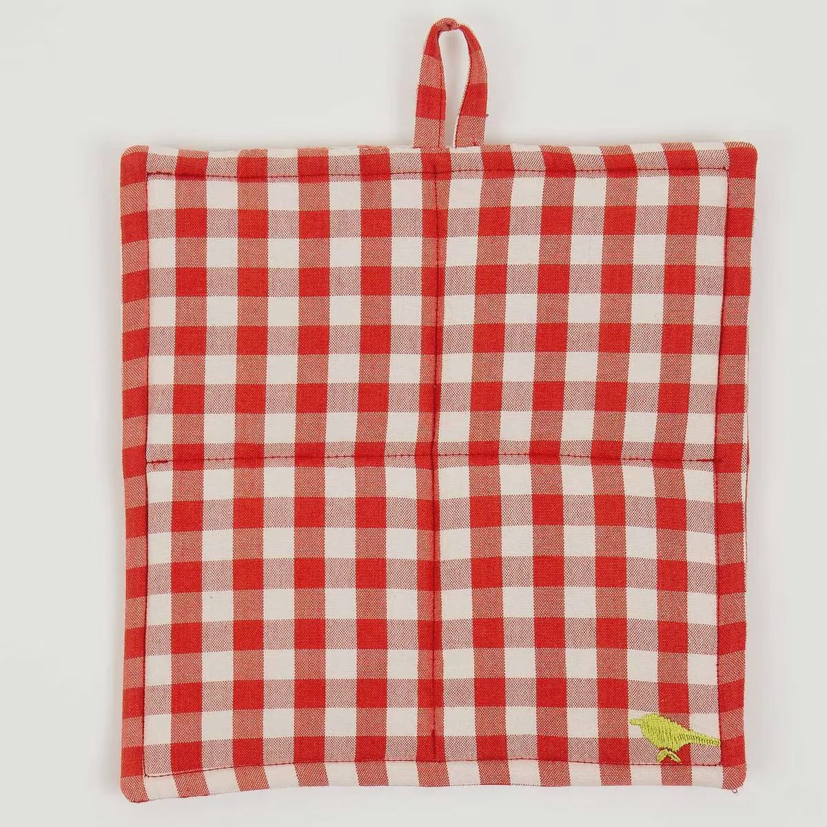A WORLD OF CRAFT Pannenlap Maria red / off white