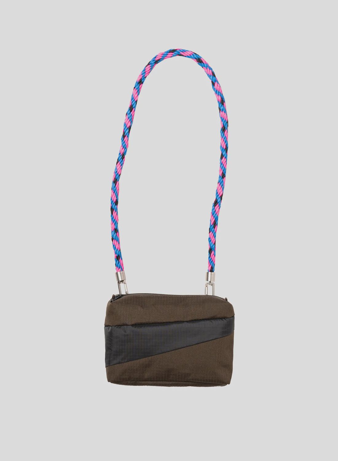 SUSAN BIJL Bum Bag Mud-Black small