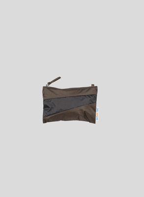 SUSAN BIJL Pouch Mud-Black small