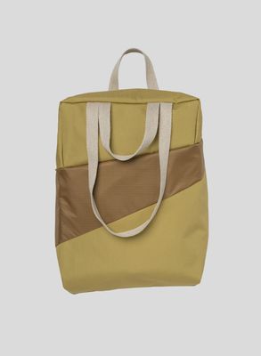 SUSAN BIJL Tote Bag Moss-Camel medium