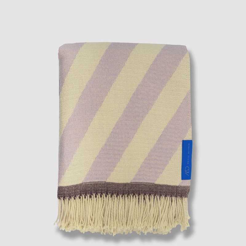 METTE DITMER Retro plaid Lilac 125x170cm