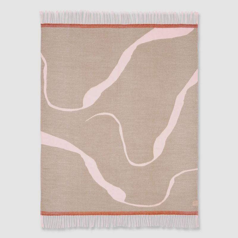 METTE DITMER Gallery plaid Latte 125x170cm