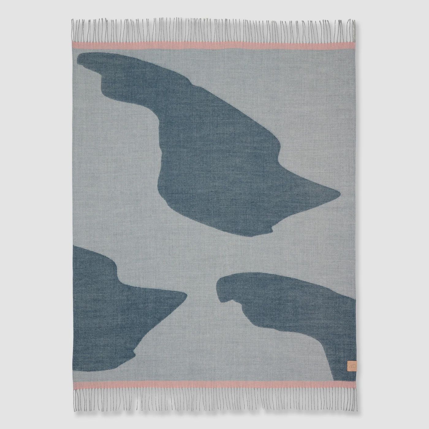 METTE DITMER Gallery plaid Light Grey 125x170cm