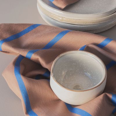 METTE DITMER Stripes theedoek blush 2-pack